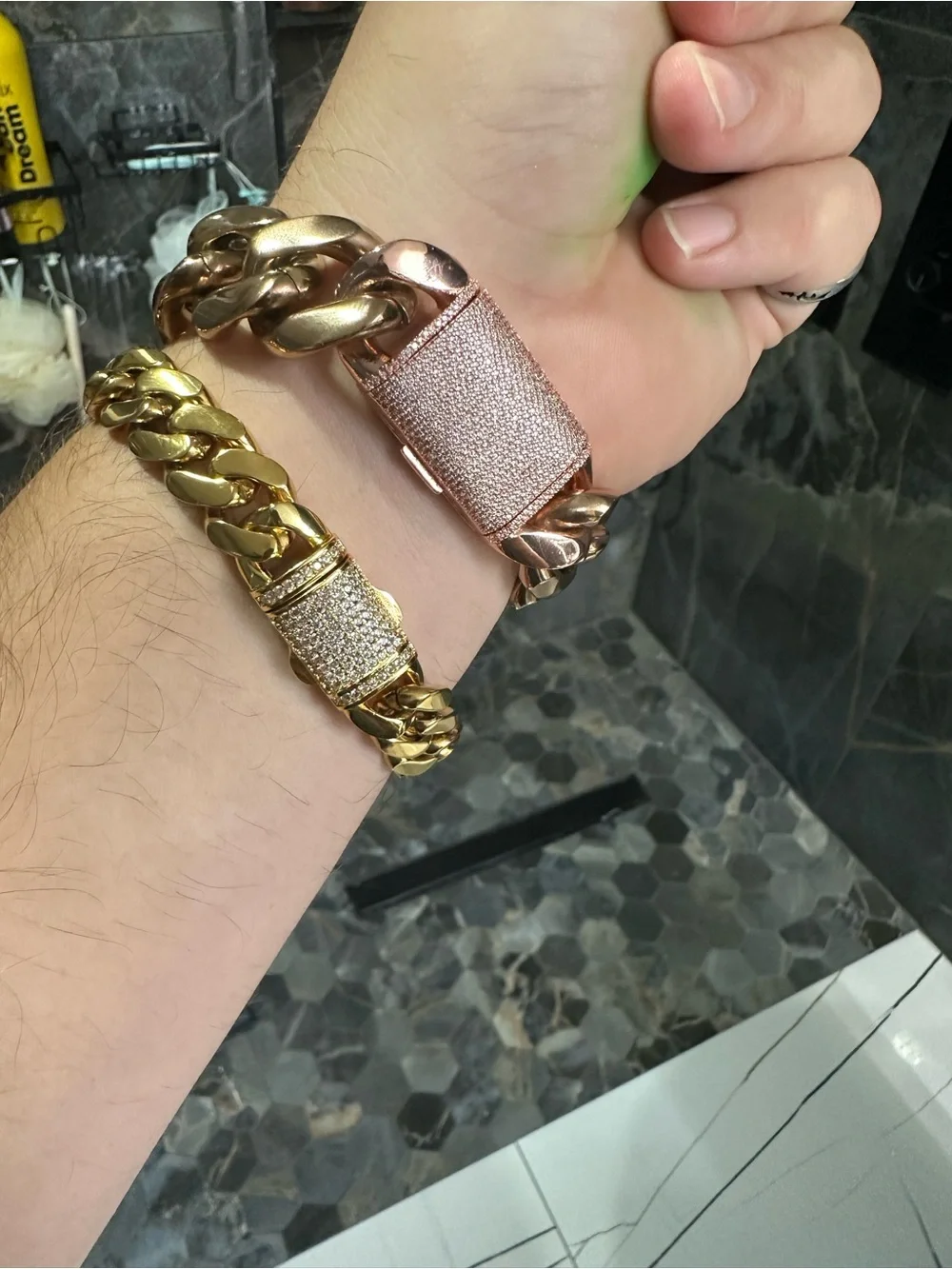 Classic Gold Cuban Link Bracelet for Men